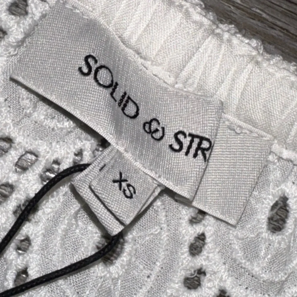 NWT Solid & Striped x REVOLVE Kai white Brule Leaf Eyelet maxi dress size xsmall - Picture 8 of 14